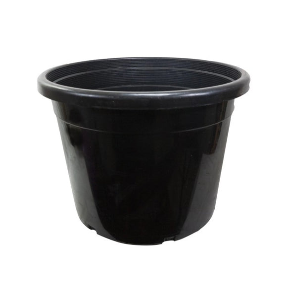 35 litre plant pots #35 Gallon Black Resin Nursery Pot Pots and Saucers