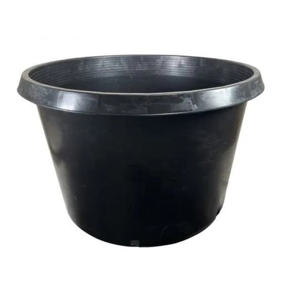 45l plant pot #45 Gallon Black Resin Nursery Pot Pots and Saucers