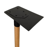 7.5" Garden Hoe with Wood Handle