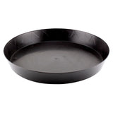 Black Resin Plant Saucer 10" ( 3 Pack )