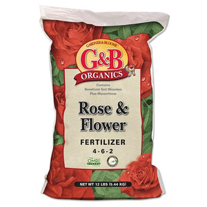 G&B Organics - Rose & Flower Fertilizer (4-6-2) - C&J Gardening Center