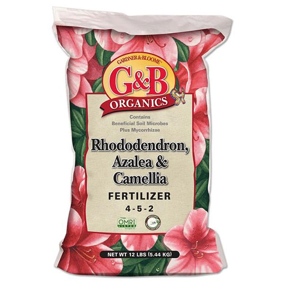 G&B Organics - Rhododendron, Azalea & Camellia Fertilizer (4-5-2) - C&J Gardening Center