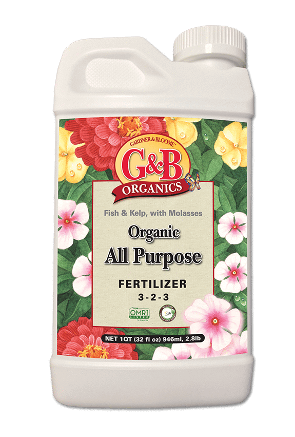 G&B Organics - 多用途肥料，促進綠色生長 (3-2-3) 